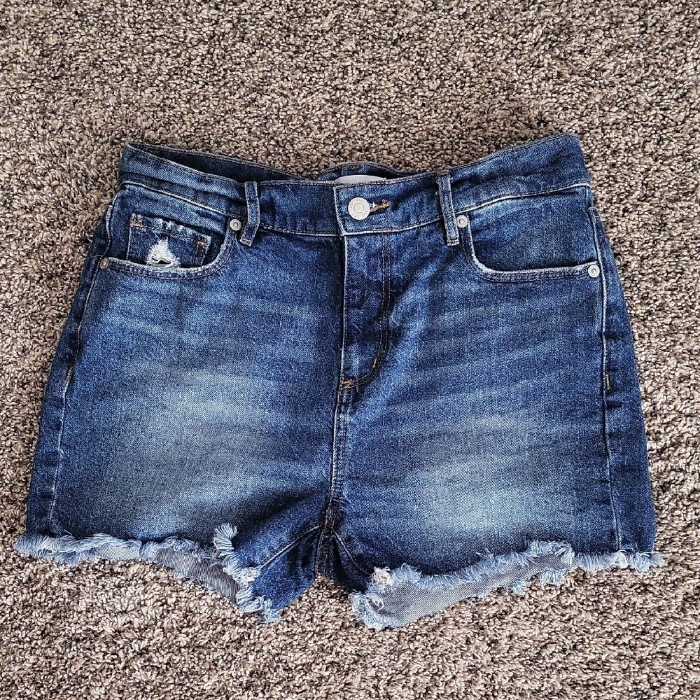 Loft Denim Frayed Hem Women's Shorts